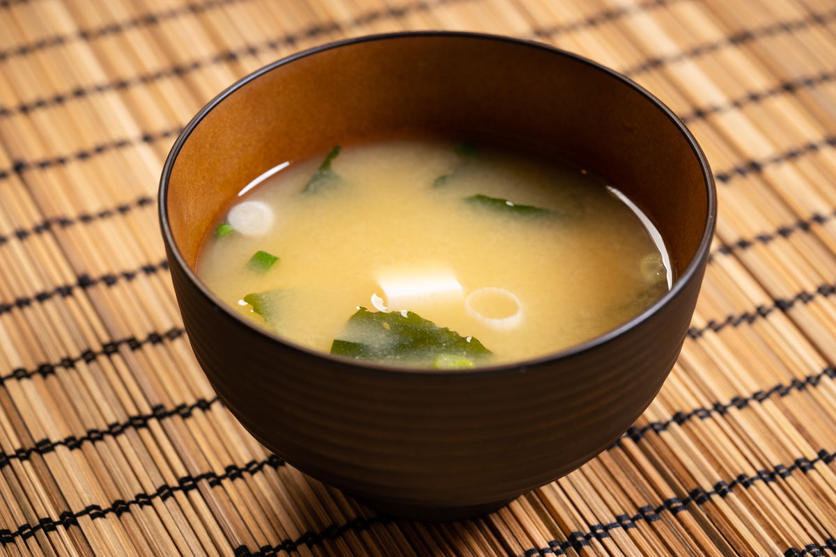 Japanese miso soup